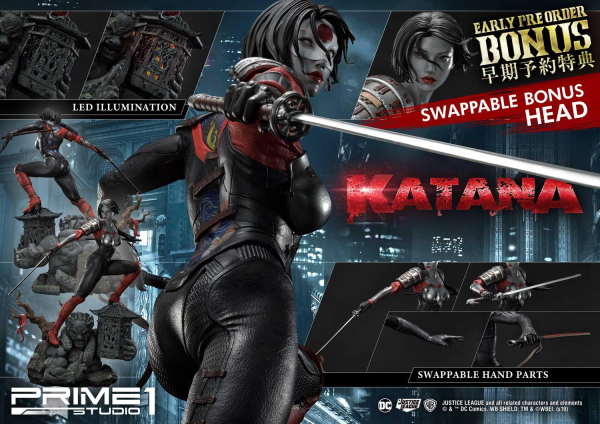 Museum Masterline Justice League (Comics) Katana Bonus Version