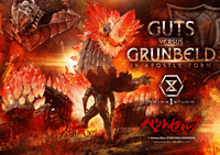 Ultimate Diorama Masterline Berserk Guts Versus Grunbeld in Apostle Form 40