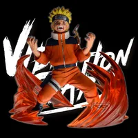 BANDAI -NARUTO 72 series- 26＆27 VIBRATION STARS-NARUTO UZUMAKI & SASUKE UCHIHA-(A:NARUTO UZUMAKI) - NARUTO - photo 5