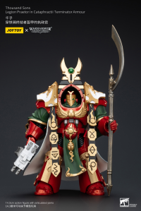 Thousand sons Legion Praetor in Cataphractii  Terminator Armour 1