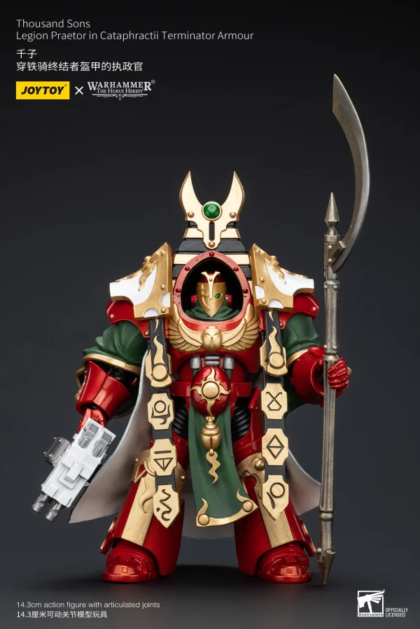 Thousand sons Legion Praetor in Cataphractii  Terminator Armour