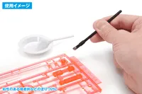 Wave Co. Single use type mini flat brush diagonal cut - Brushes & Markers - photo 2