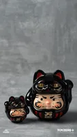 TOYZEROPLUS 200% PP Lucky Cat Daruma (Black cat edition) - PP X Monster - photo 12