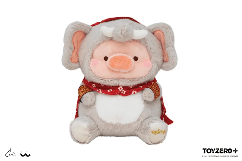 TOYZEROPLUS LuLu the Piggy Thailand - Narak Chang Lu Plush - LuLu The Piggy