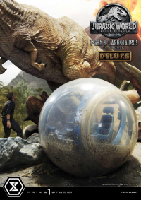 Legacy Museum Collection Jurassic World: Fallen Kingdom (Film) Tyrannosaurus-Rex & Carnotaurus 1/15 scale Deluxe Version 33