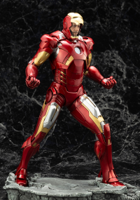 MARVEL AVENGERS MOVIE IRON MAN MARK 7 ARTFX Statue 5