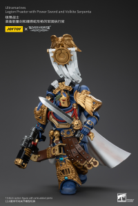 Ultramarines Legion Praetor with Power Sword and Volkite Serpenta 8