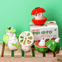 Small Totoro Hide and Seek Vegetables Collection (Seasonal) "My Neighbor Totoro" (Box/6) 11
