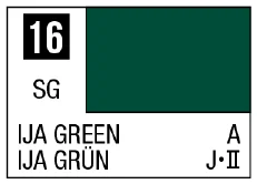Mr. Color 16 - IJA Green (Semi-Gloss/Aircraft)