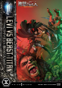 Ultimate Premium Masterline  TV animation Attack On Titan  Levi versus Beast Titan 61