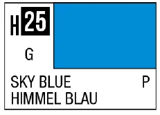 GSI Creos AQUEOUS HOBBY COLOR - H25 GLOSS SKY BLUE (PRIMARY)