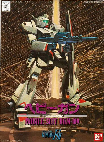 BANDAI HOBBY 1/100 RGM-109 Heavy Gun - Mobile Suit Gundam: OVAs and Side Stories