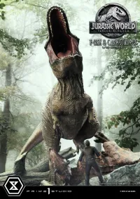 Prime 1 Studio Legacy Museum Collection Jurassic World: Fallen Kingdom (Film) Tyrannosaurus-Rex & Carnotaurus 1/15 scale Deluxe Version - Jurassic Park - photo 68