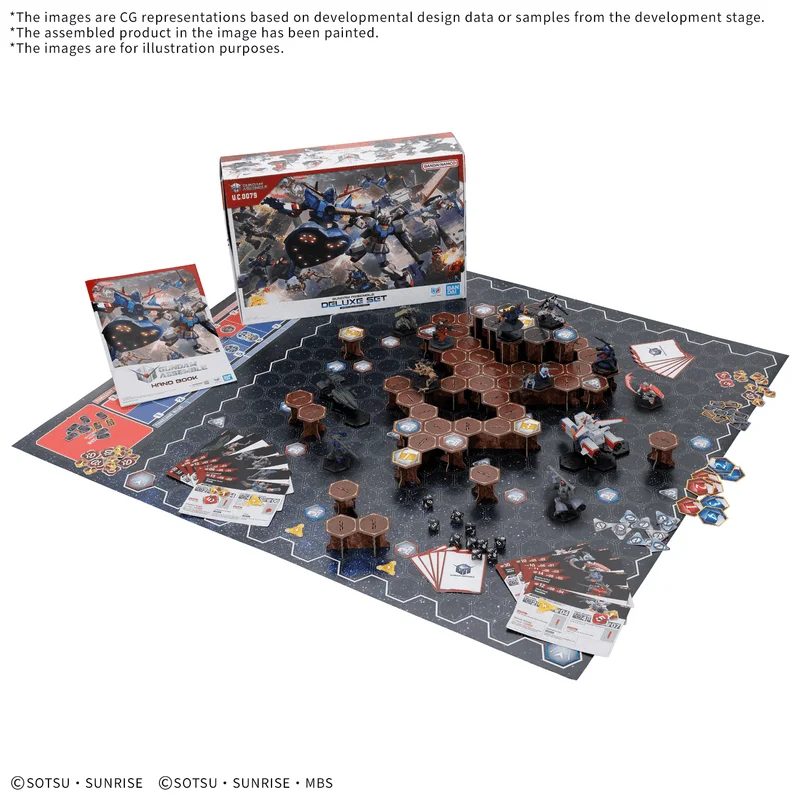 BANDAI HOBBY GUNDAM ASSEMBLE DELUXE SET 01 [DX01] - Mobile Suit Gundam
