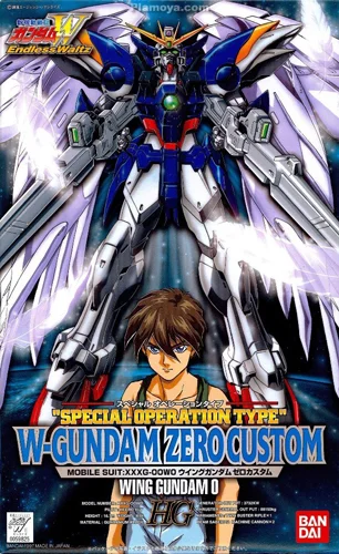 BANDAI HOBBY EW-2 1/100 Wing Gundam Zero Custom (Operation Special) - Mobile Suit Gundam Wing