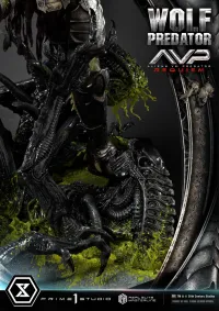 Prime 1 Studio Real Elite Masterline Aliens vs. Predator: Requiem Wolf Predator DX Bonus Version - Alien (Movie Franchise) - photo 177