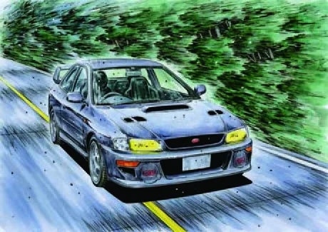 Fujimi [ISD-18] 1/24 Impressa WRX TypeR Sti Fujiwara Takumi - Scale Kits