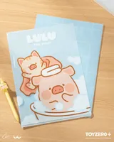 TOYZEROPLUS LuLu the Piggy Generic – A4 File (Bathing ver.) - LuLu The Piggy - photo 1