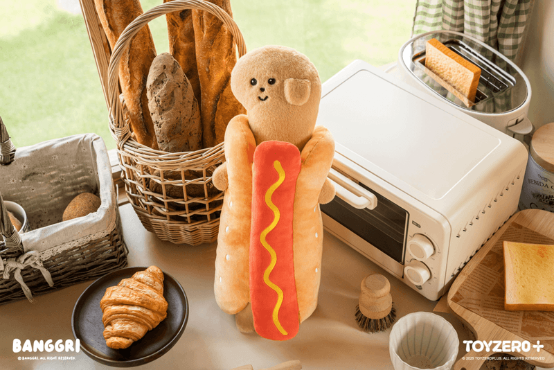 BANGGRI Bakery Series - 45cm Plush (Hot Dog Gingae)
