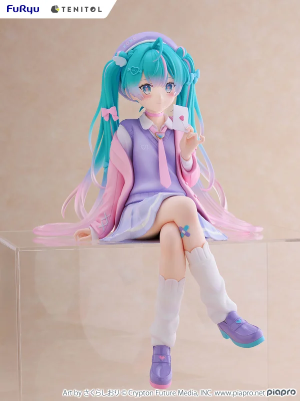 FuRyu TENITOL BIG Hatsune Miku Noodle Stopper Figure -Love Blazer- - Hatsune Miku