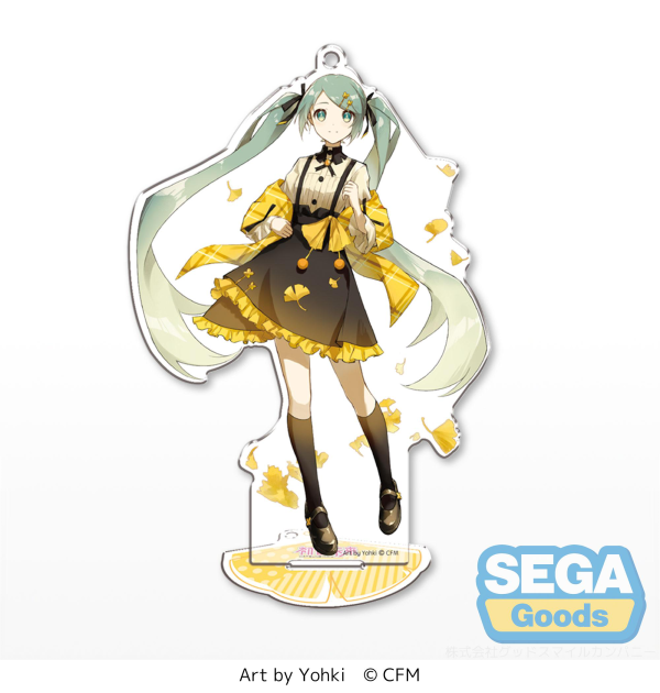 "Hatsune Miku" Autumn Outing Acrylic Stand Key Chain (Yohki Ver.)