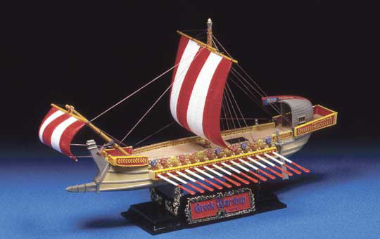 [HISTORICAL SAILING SHIPS #01] GREEK WARSHIP 100.BC