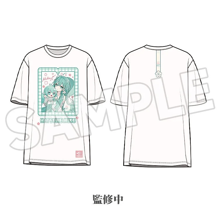 GOOD SMILE COMPANY Hatsune Miku Miku Hug Series T-Shirt: Flower Ver. - Hatsune Miku