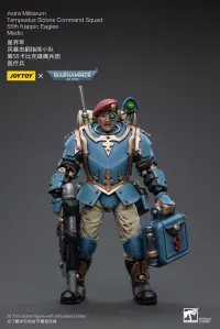 JOYTOY Astra Militarum Tempestus Scions Command Squad 55th Kappic Eagles Medic - Warhammer 40K - photo 3