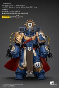 JOYTOY Ultramarines Marneus Calgar, Chapter Master with MKX Gravis Armour and Gauntlets of Ultramar - Warhammer 40K - photo 13