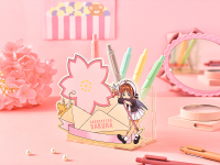 Cardcaptor Sakura 25th Anniversary Acrylic Pen Stand: School Uniform 5