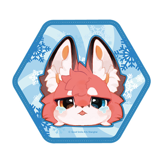 FLUFFY LAND Pinback Button Crying(re-run)