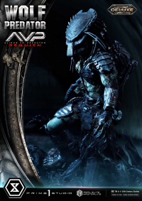 Real Elite Masterline Aliens vs. Predator: Requiem Wolf Predator Deluxe Version 38