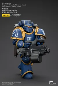 JOYTOY Ultramarines Legion MKIII Tactical Support Squad Legionary with Heavy Bolter - Warhammer 40K - photo 9