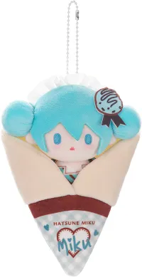 GOOD SMILE COMPANY Character Vocal Series 01: Hatsune Miku Crêpe Mascot Keychain A - Hatsune Miku - photo 1