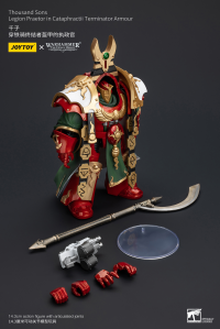 Thousand sons Legion Praetor in Cataphractii  Terminator Armour 5