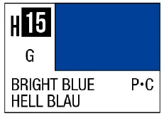 GSI Creos AQUEOUS HOBBY COLOR - H15 GLOSS BRIGHT BLUE (PRIMARY)