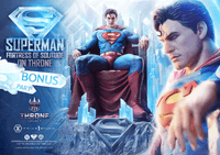 Throne Legacy Superman (Comics) Superman Fortress of Solitude on Throne (Design by Gabriele Dell'Otto) Ultimate Bonus Version 92