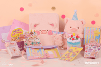 LuLu the Piggy Birthday - PVC Pouch 4