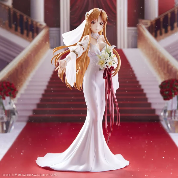 Design COCO Sword Art Online Asuna Wedding Ver. 1/7 Complete Figure - Sword Art Online
