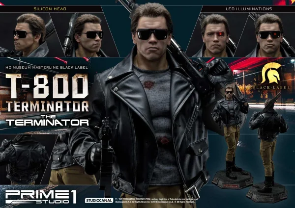 Prime 1 Studio High Definition Museum Masterline Black Label The Terminator (Film) T-800 Terminator - Live Action Movies/TV