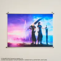 SQUARE ENIX FINAL FANTASY VII EVER CRISIS Wall Scroll - Final Fantasy VII - photo 1