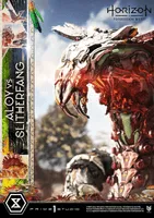Prime 1 Studio Ultimate Diorama Masterline Horizon Forbidden West Aloy vs. The Slitherfang Bonus Version  			 - Horizon Forbidden West - photo 9