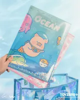 TOYZEROPLUS LuLu the Piggy Ocean - Glitter A4 Folder (Diver ver.) - LuLu The Piggy - photo 1