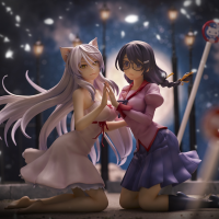 "Nekomonogatari" Tsubasa Hanekawa Set of 2 Complete Figure 2