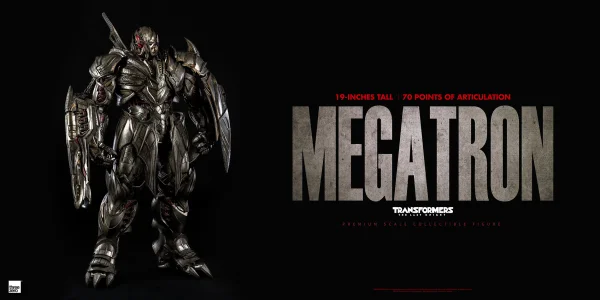 threezero Transformers: The Last Knight - PREMIUM Megatron (Deluxe Edition) - Transformers