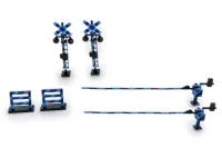 PLUM PMOA Railway Crossing（Blue×Black) - Scale Kits - photo 1