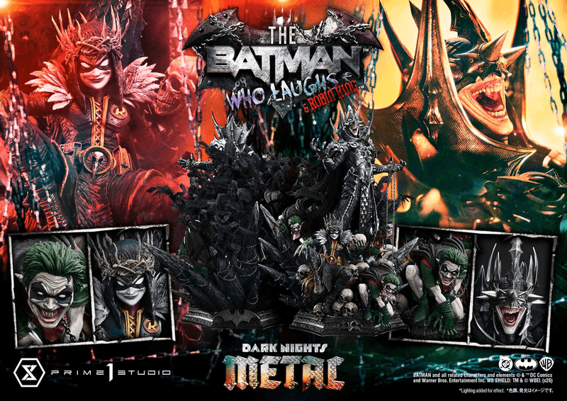 Museum Masterline Dark Nights: Death Metal The Batman Who Laughs & Robin King			
