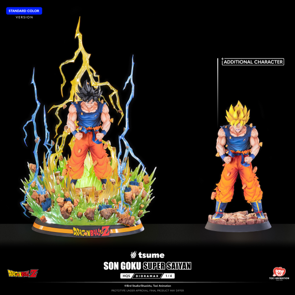 STANDARD Son Goku Super Saiyan - HQS Dioramax