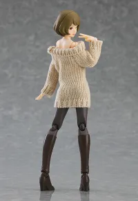 GOOD SMILE COMPANY figma Styles Off-the-Shoulder Sweater Dress (Beige) - Figure Accessories - photo 5