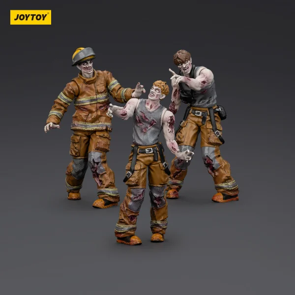 JOYTOY Dark Source Zombie Figure Firefighters - JOYTOY Original Series